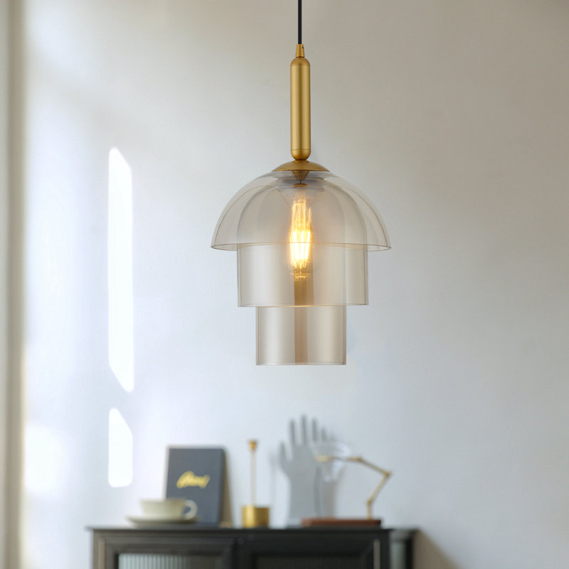 Luminaire suspendu moderne à 1 lumière Johnse