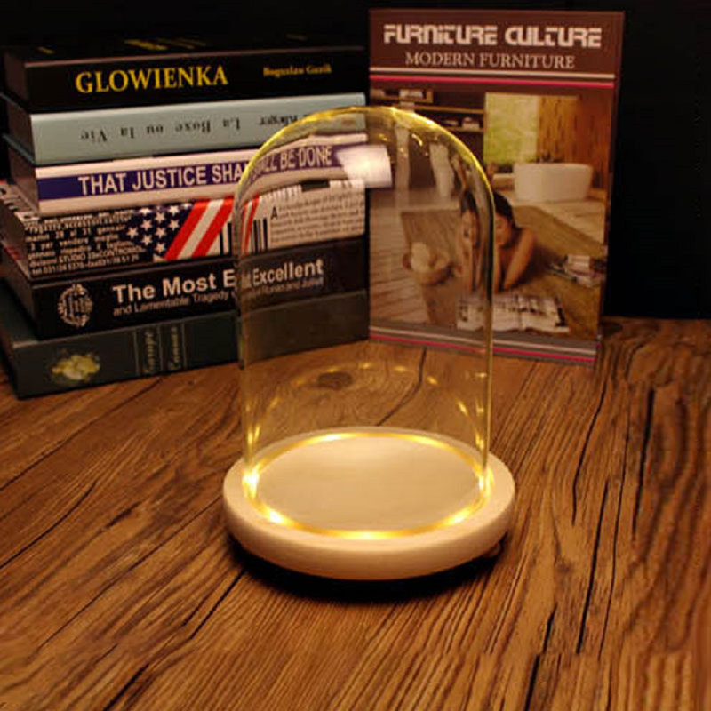 Petersburg Cloche Or Water Globe, 20cm H x 12cm W x 12cm D