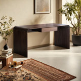 American style solid wood minimalist desk