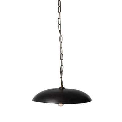 Luminaire suspendu en dome à 1 lumière
