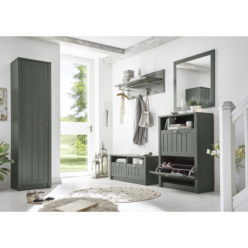 Jaoquim Hall Tree with Bench and Shoe Storage