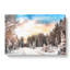 Winter White Forest In Sweden - Wrapped Canvas Painting-56639560