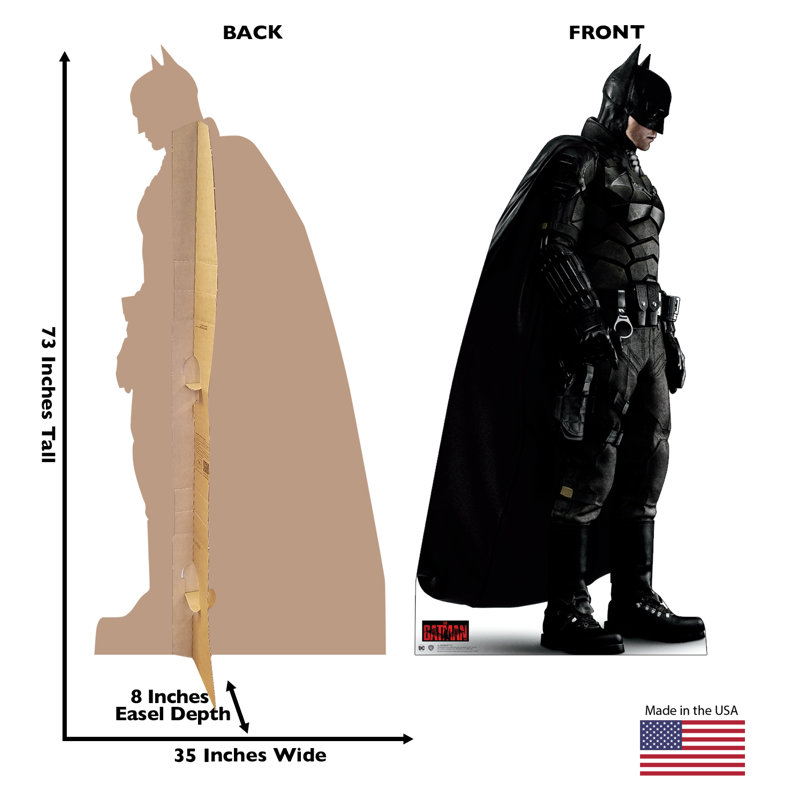 Batman Life-Size Cardboard Standup 73" x 35"