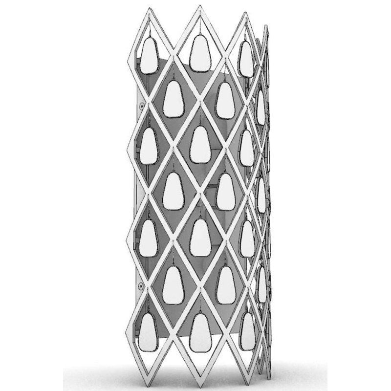 Steel Flush Mounted Sconce
