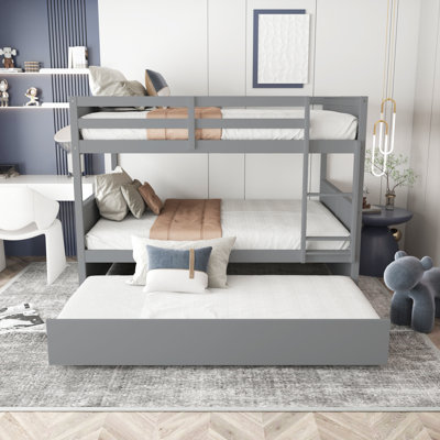 Estivalis Kids Full Over Full Bunk Bed with Trundle