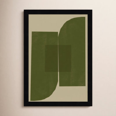 Percey "Green Composition 2" Print