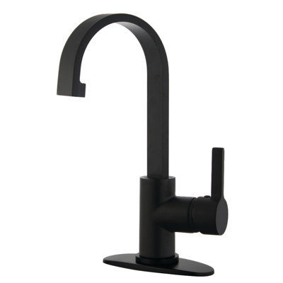 Continental Single-Hole Faucet with Push Drain