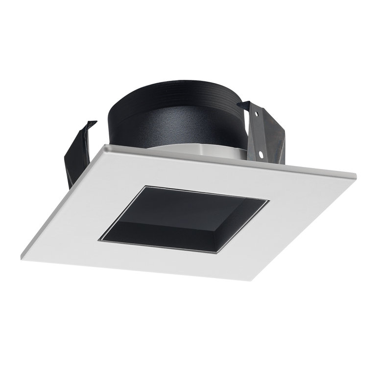 Ensemble d'éclairage encastré DEL 4 po Remodel, Noir