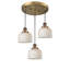 Luminaire dôme grappe 3 lumières Milbourn-29566695-29566698-29566699