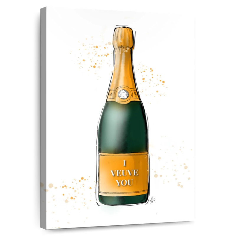 I Veuve You, H 48 po x l 32 po