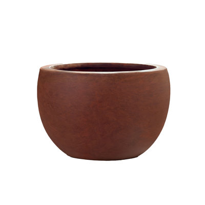 Concrete Round Planter / Pot With Drainage Holes