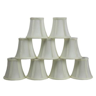 5 in. H Silk Bell Candelabra Shade