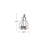 Compact Metal Tree Shaped Tealight Holder