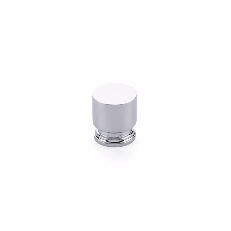 Prosser Cylindrical Knob, Polished Chrome, 1.25''