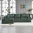 108.27" W Boucle Sectional Sofa-180447474