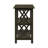 2Shelf Wood Entryway Console Table, Deep Merlot