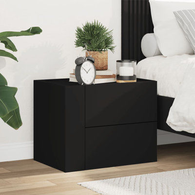 Rainald 45cm W Manufactured Wood Bedside Table
