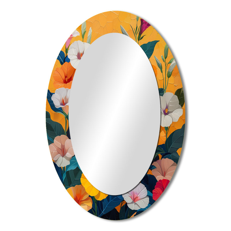 Miroir mural orange orange, 36 po x 24 po