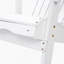 Chaise Adirondack au design rustique, bois d'acacia, lattes pliables et traditionnelles pour un confort extérieur