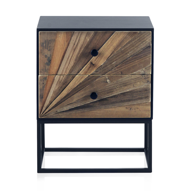 Clara 48 cm W Bedside Table
