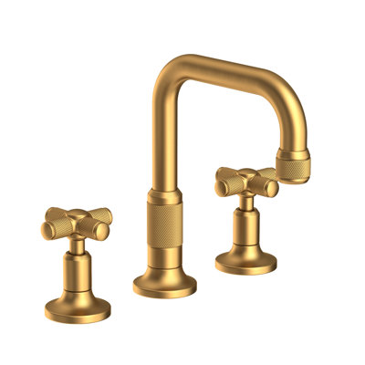 Clemens Widespread Bathroom Faucet with Drain Assembly