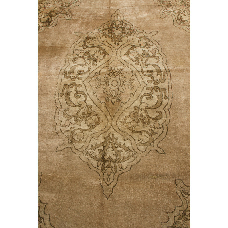 One-of-a-Kind Rectangle 7'10" x 9'6" Hand Knotted Area Rug