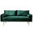 Velours vert est en rupture de stock