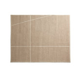 Collet Wool Area Rug in Oat/Ivory