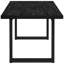 Solid Wood Base Dining Table
