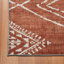 Tapis orange lavable à la machine Kentre Jax-298490874-329375171