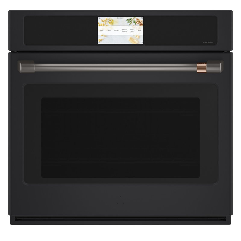 Wall Oven Bar Pull, Brushed Black