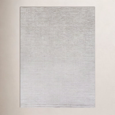 Elba Gray White Hand-Loomed Rug