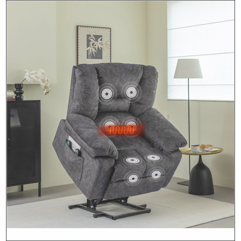 Fauteuil inclinable électrique Power Lift, Gris