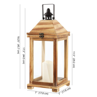 Elida Battery Powered Square / Rectangular Lantern