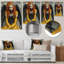 Art mural de salon gothique rousse Pixie Black Wings - ailes d'ange-2006191990-2006191991