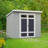 Highland 8 ft. W x 6 ft. D Storage Shed