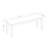 6 Piece Dining Room Furniture Set Contains a Rectangle Kitchen Table with Butterfly Leaf and 4 Dining Chairs with a Bench, Linen White