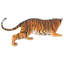 Statue de tigre du Bengale, animal sauvage à grande échelle