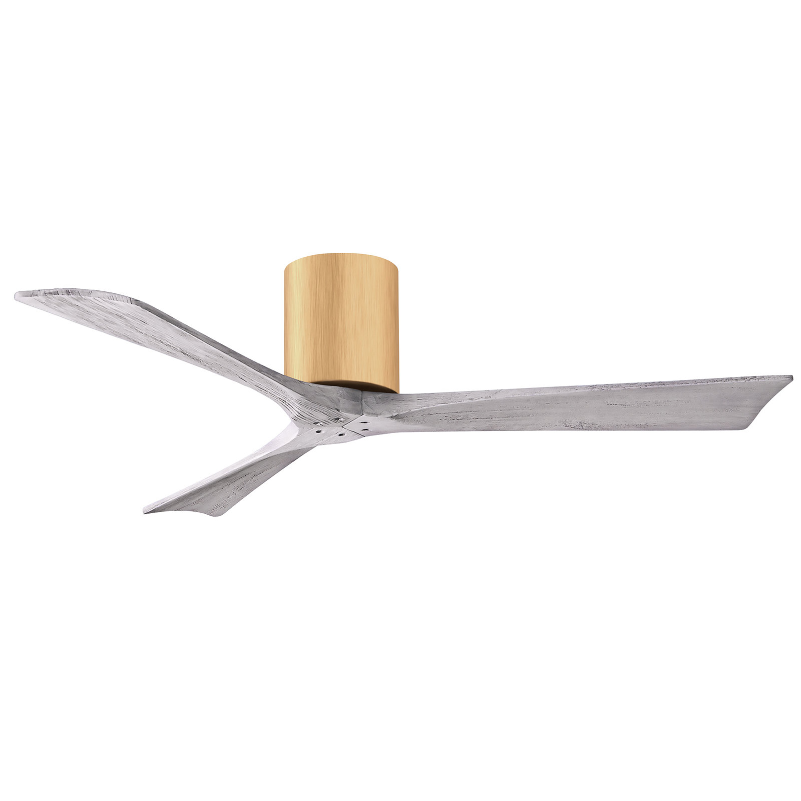 Olivier 3 Blade Ceiling Fan, Barn Wood Tone, Light Maple, 52"