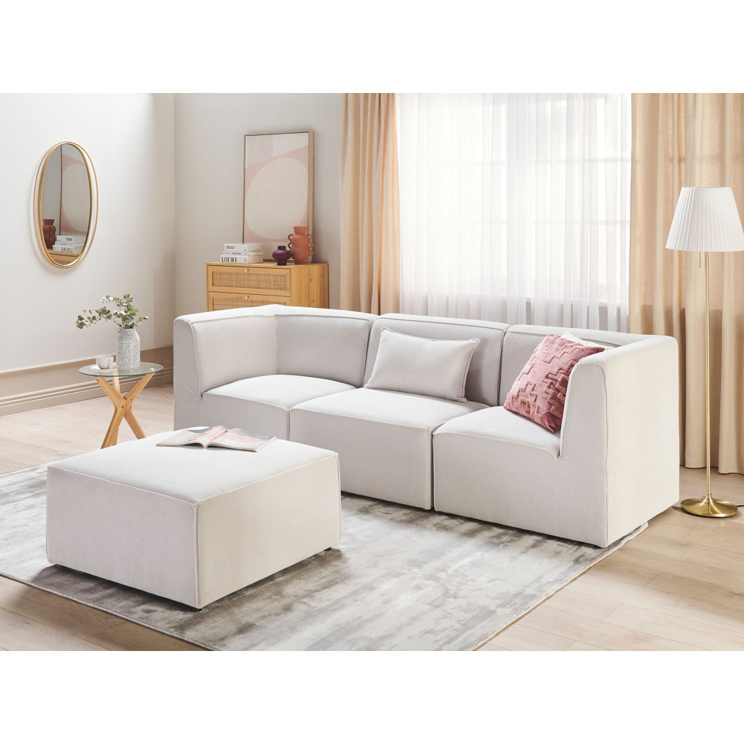 3-Sitzer Sofa Caryna aus Kord