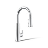 Tone Touchless Pull-Down Kitchen Sink Faucet with Three-Function Sprayhead