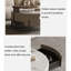 Table basse ronde en pierre micro-cristalline