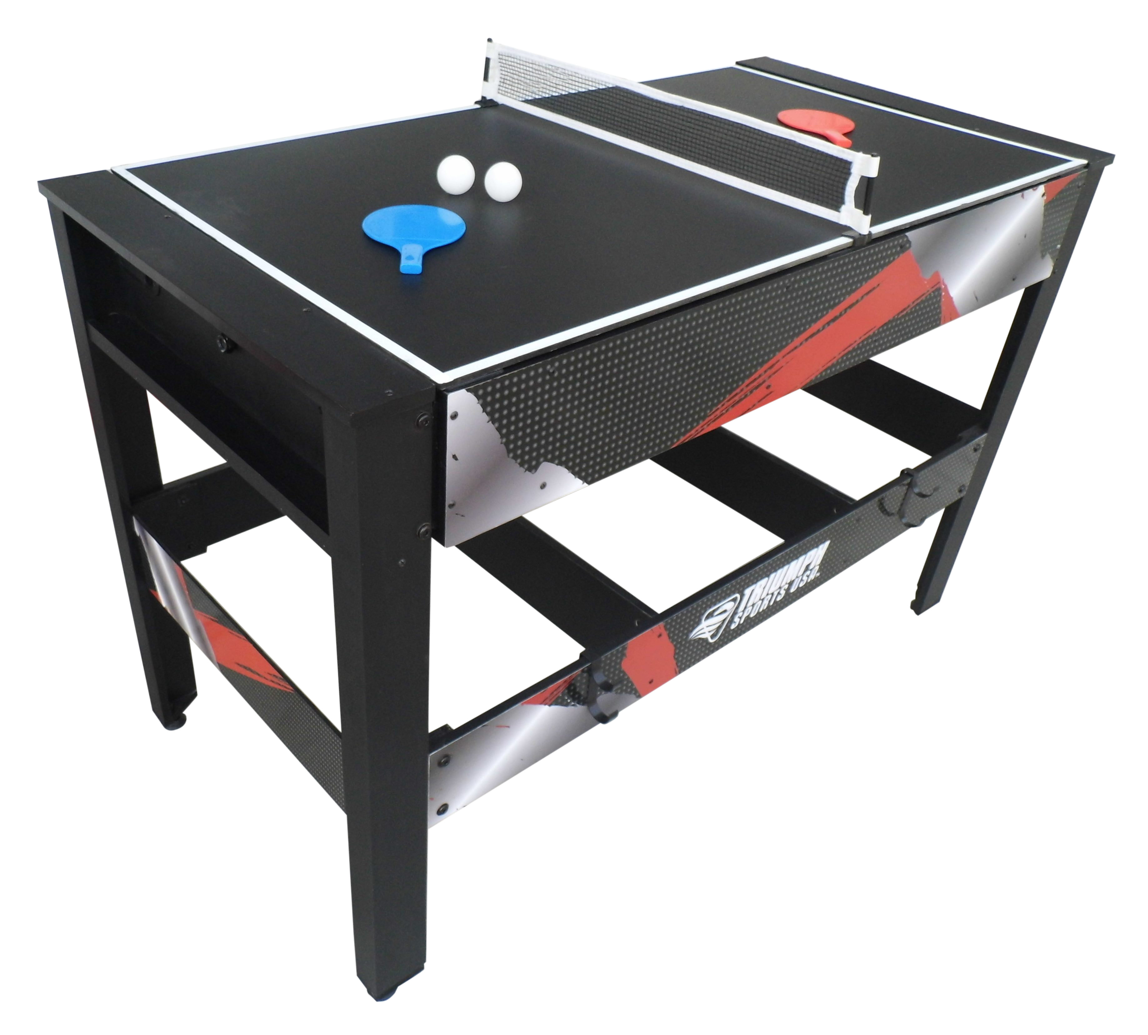 54-in 4-in-1 25.75 Multi-Game Table