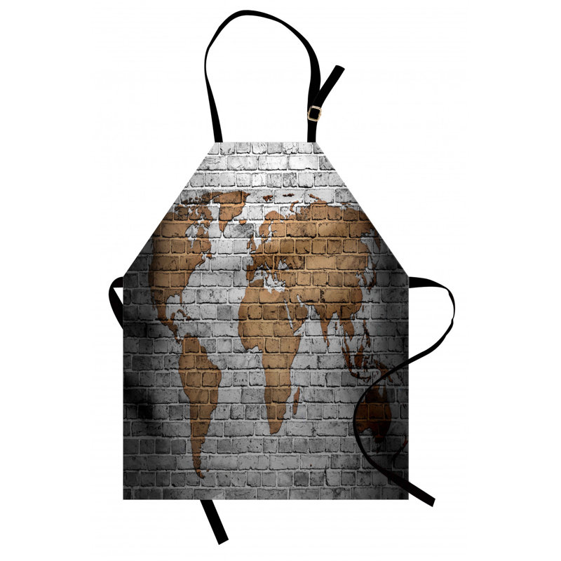 Bib Apron, Brown