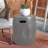 Eswer Concrete Top End Table-16753775