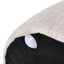 Linen Upholstered Barrel Side Chair