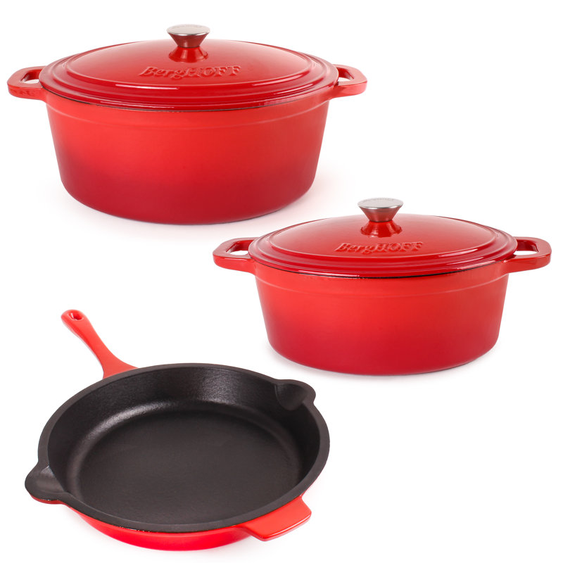 Batterie de cuisine en fonte 5 pièces BergHOFF International Neo