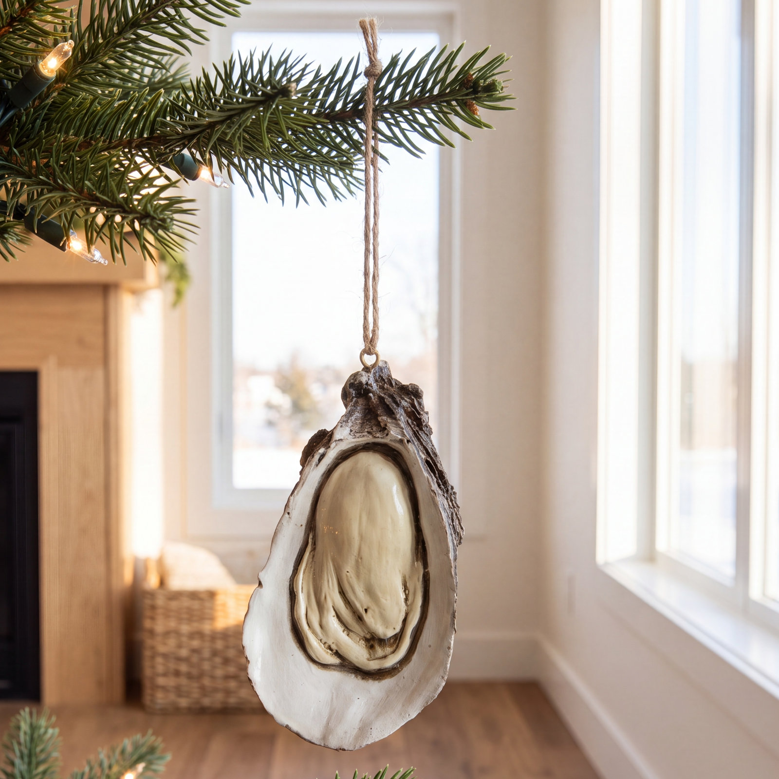 Resin Oyster Ornament