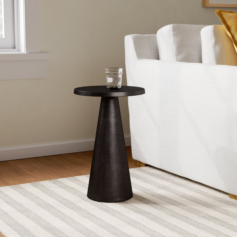 Toriane End Table, Dark Bronze