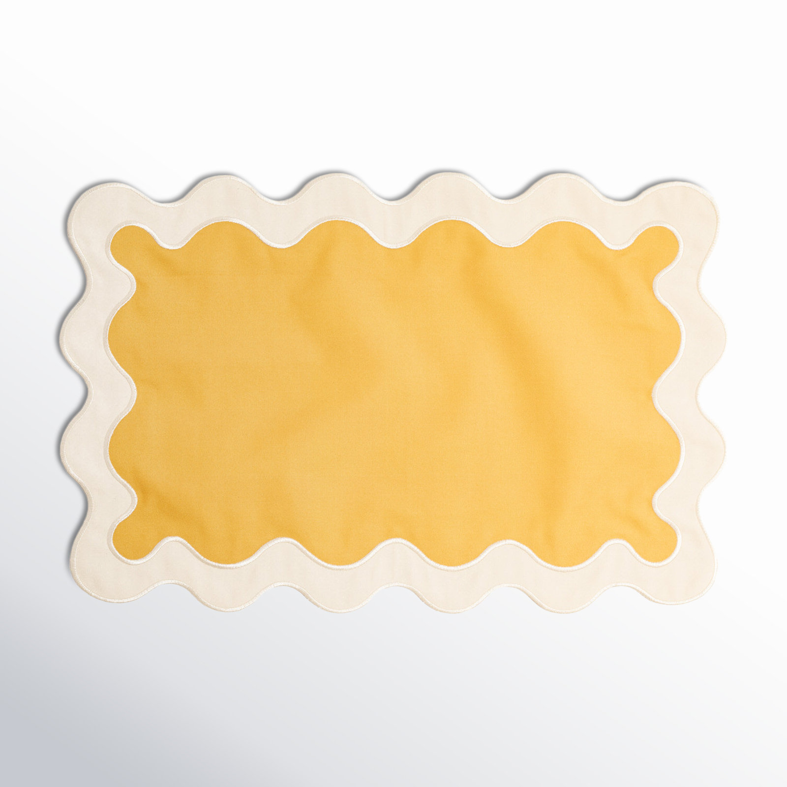 Reversible Square Placemat, Mimosa